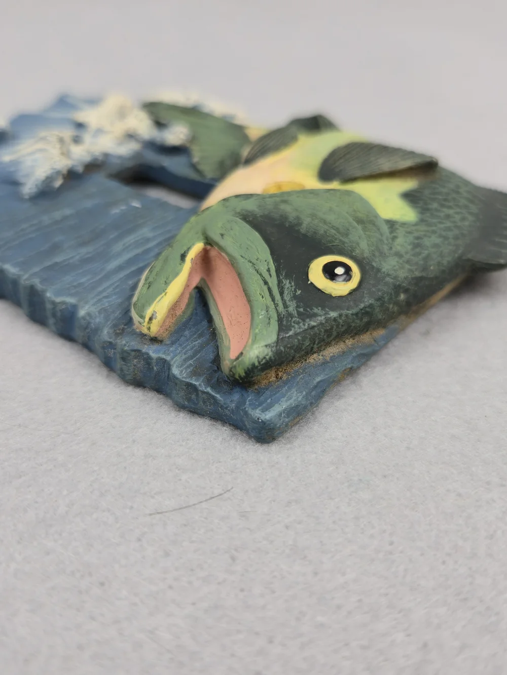 Figi Graphics 3D Largemouth Bass Light Switch Plate